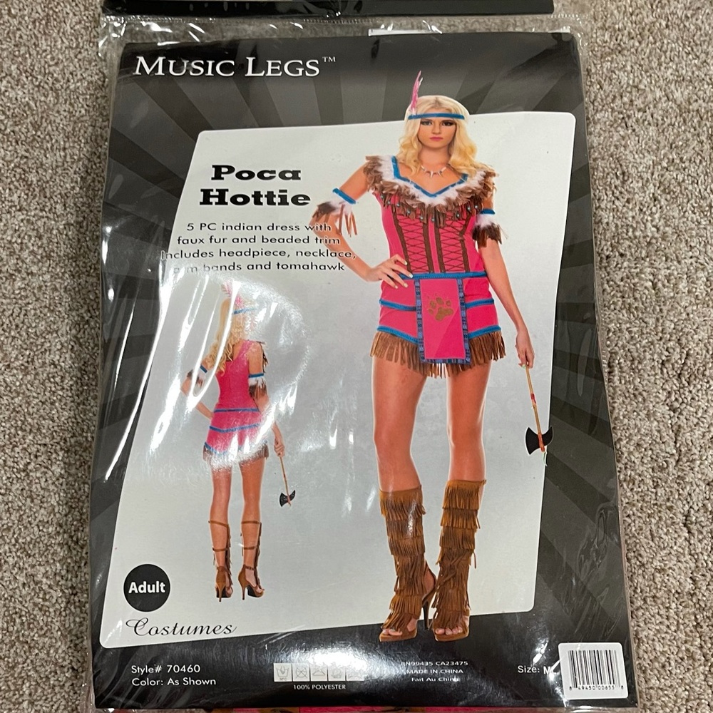 Poca Hottie Costume - Medium/Large - New in Package